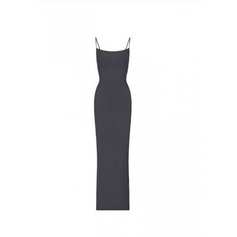 KIMIS fitted maxi dress in shaping fabric