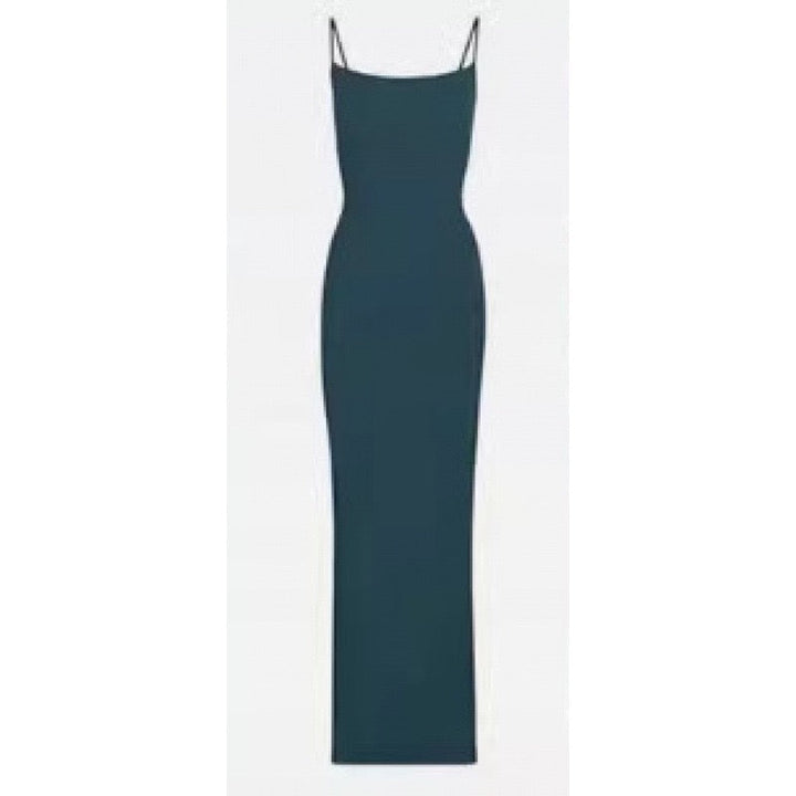 KIMIS fitted maxi dress in shaping fabric