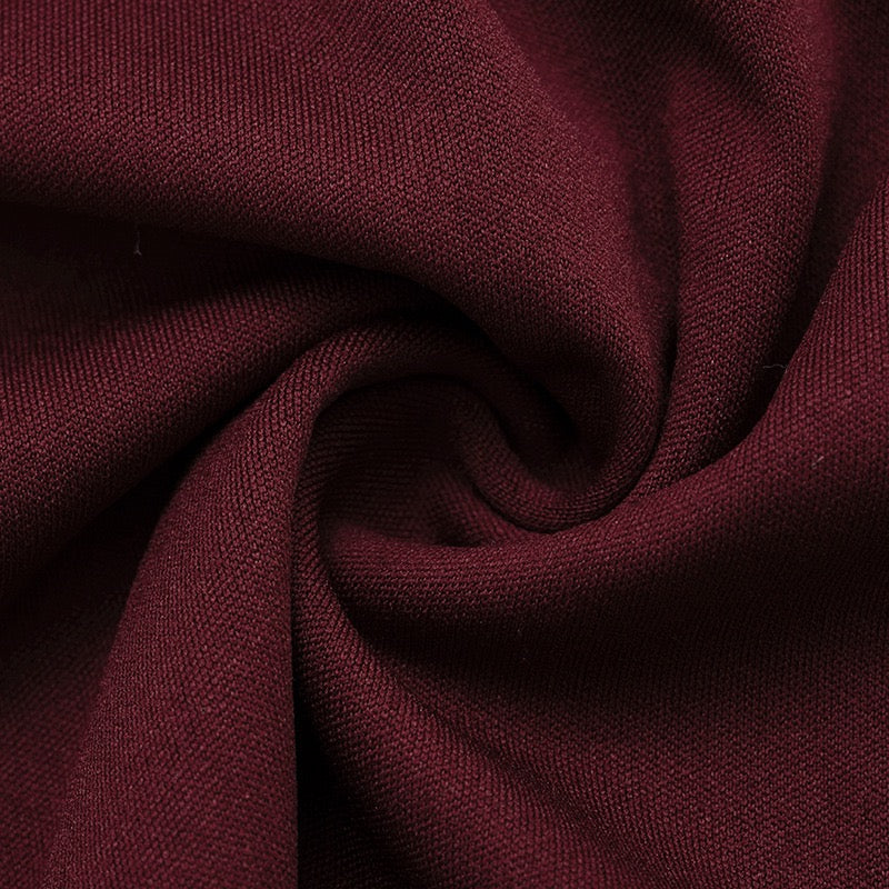 Tailored mini dress with pleats and buttons, V-neckline - Donatella