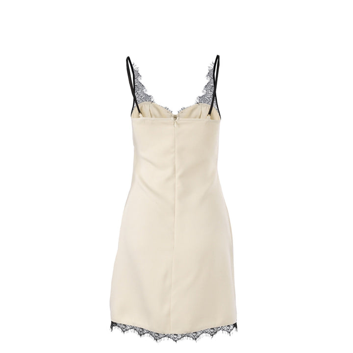 Lace-design mini dress – Bella