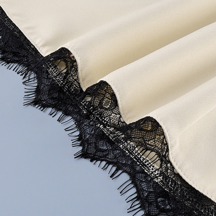 Lace-design mini dress – Bella
