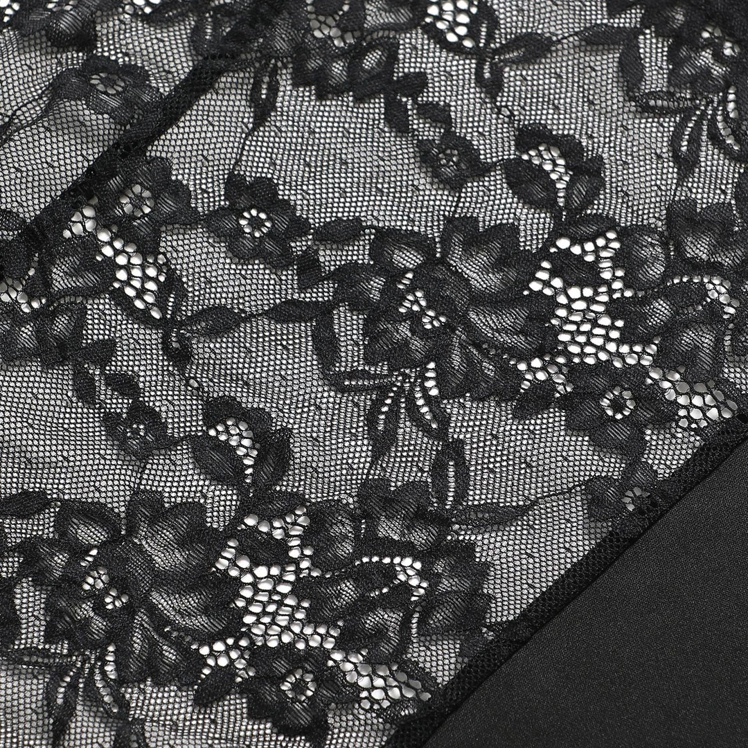 Maxi dress in shapewear with lace design - Joya