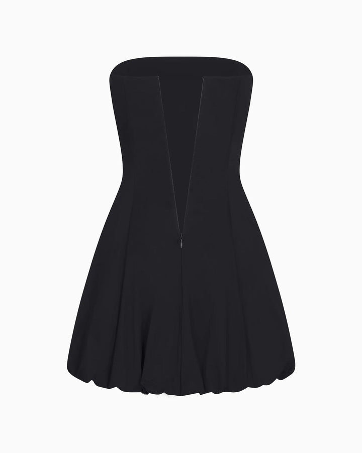 Strapless Balloon Mini Dress - Giselle