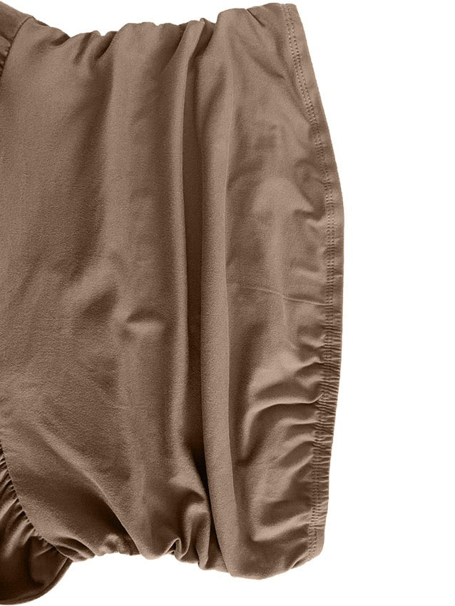 Strapless jumpsuit with shorts – Jude