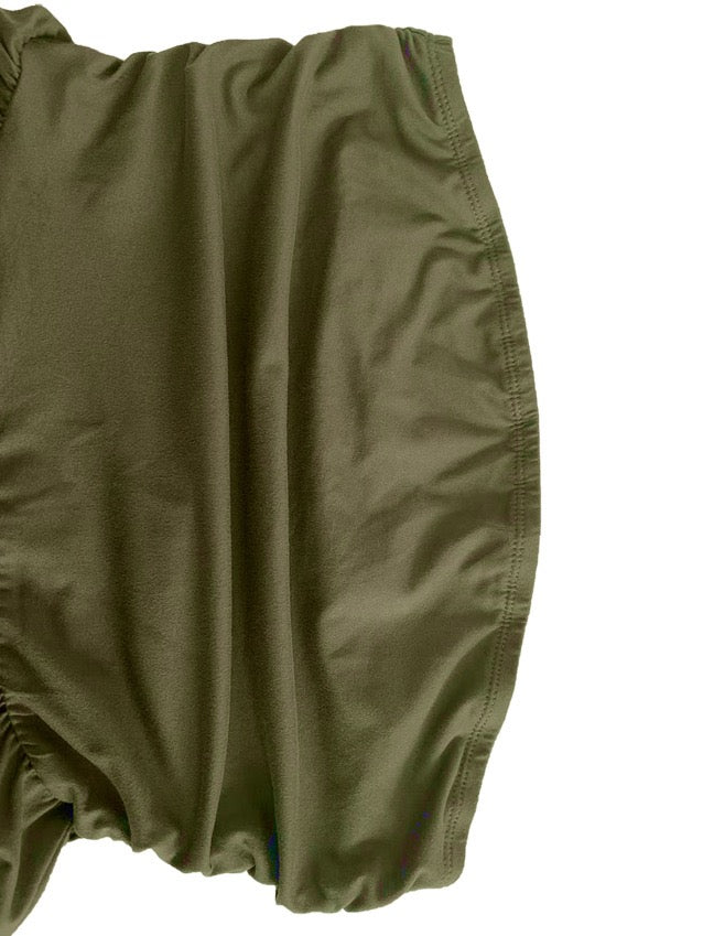 Strapless jumpsuit with shorts – Jude