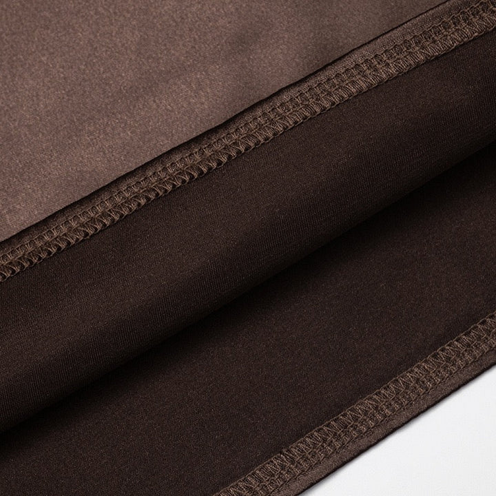 Strapless mini dress with satin pleats - Vera