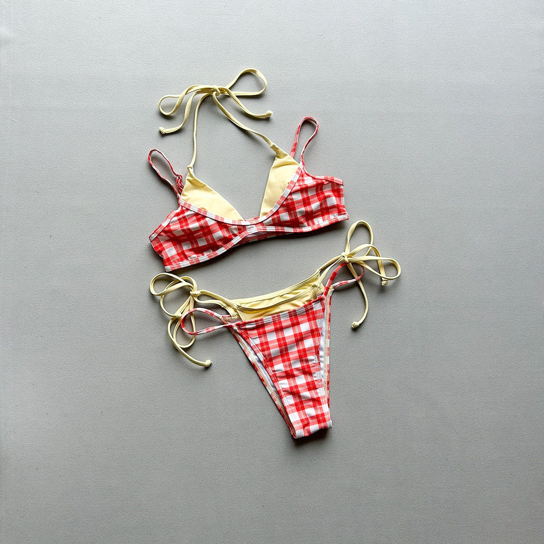 Double-design bikini swimsuit – Gabi