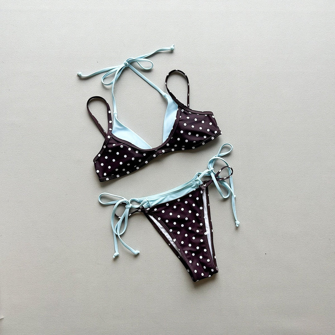 Double-design bikini swimsuit – Gabi