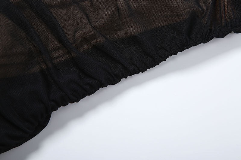 Chiffon midi dress with gathered design and bottom - Kerem