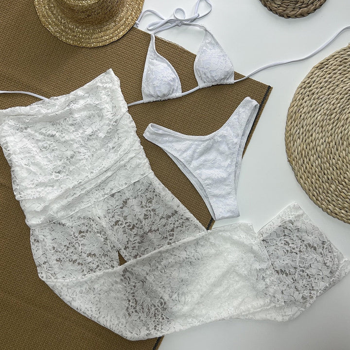 Lace swimsuit with lace pants – Tiara
