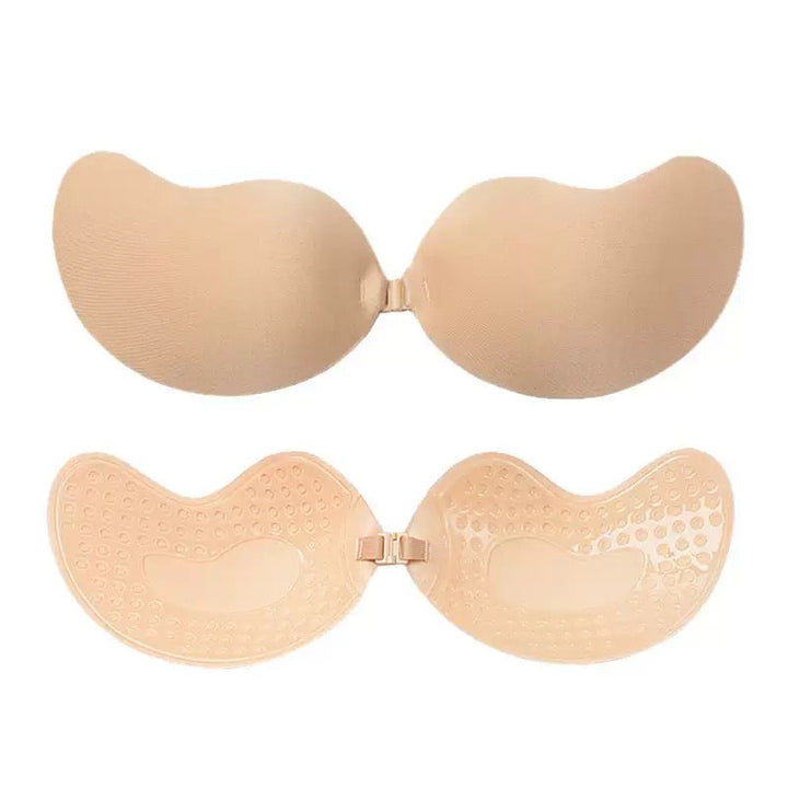 Strapless bra for lifting and securing the breasts