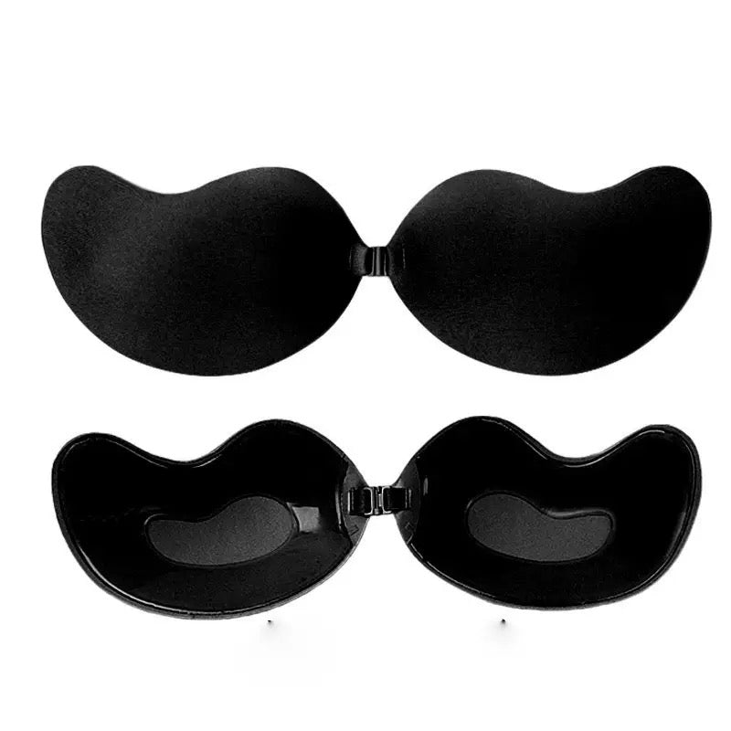 Strapless bra for lifting and securing the breasts