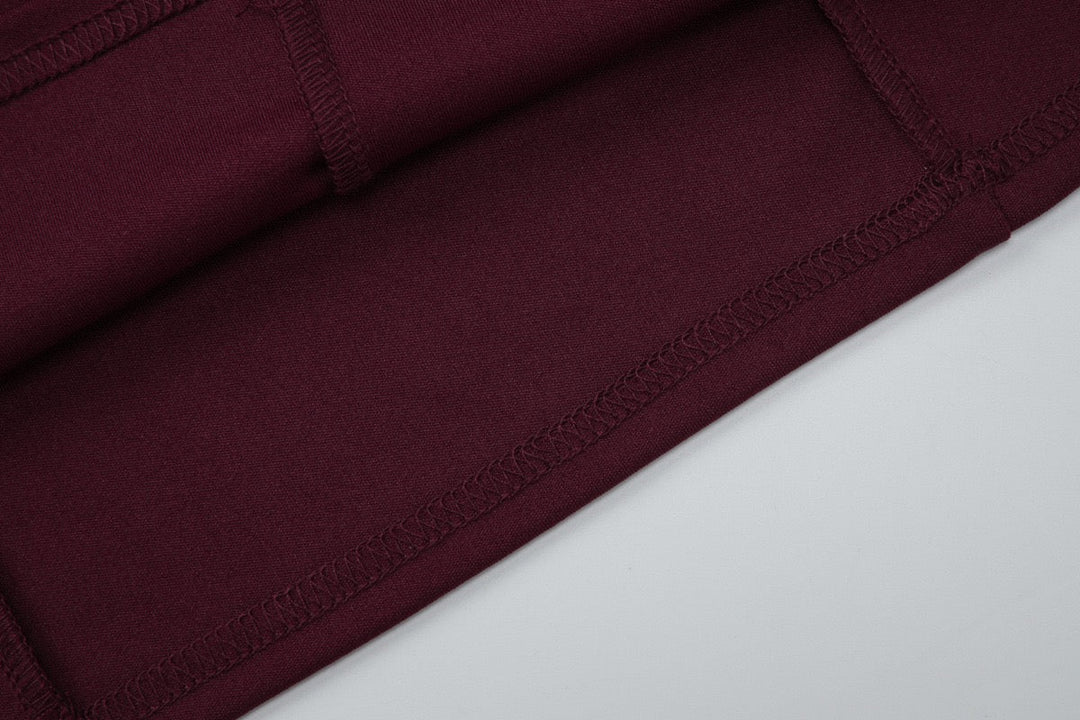 Mini dress with a slit design - KAROL