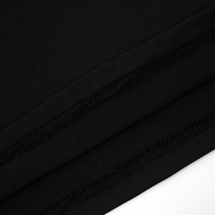 Pleated turtleneck mini dress - PENNY