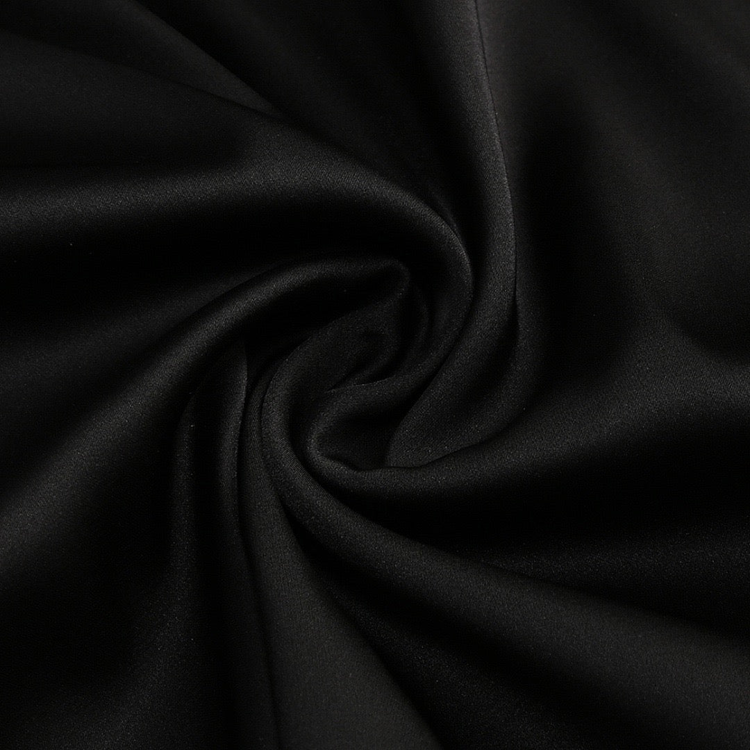 Strapless maxi lace dress with satin design - GALINA