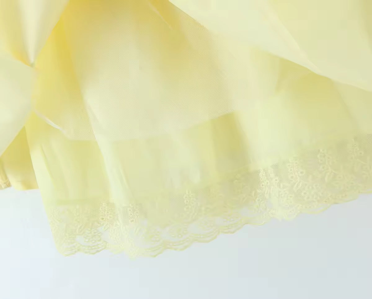 שמלת מיני בגזרת A קשירה בגב להצמדה במותן סטייל כפרי - Reya