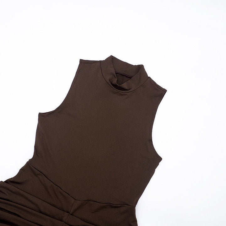 Maxi Dress with Ruching - DAR