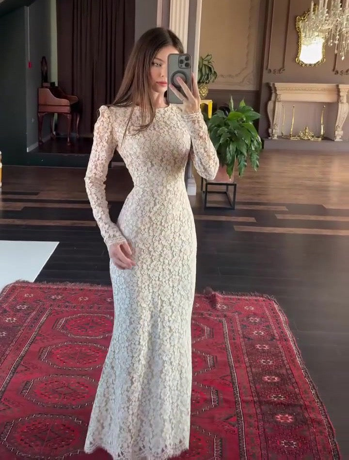 Maxi Lace Dress - Luri