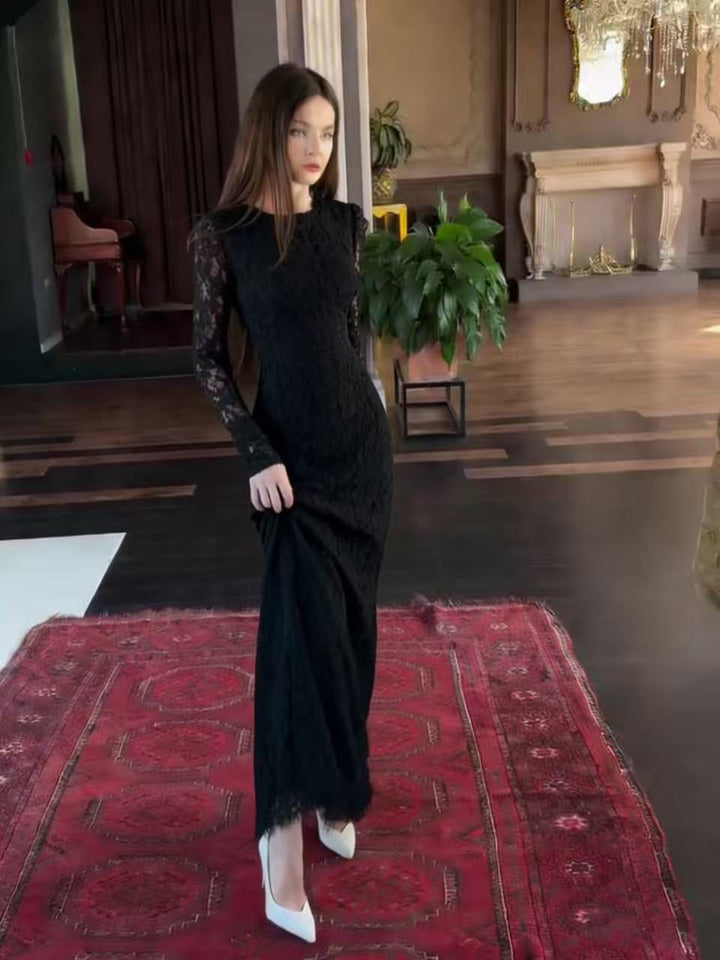 Maxi Lace Dress - Luri