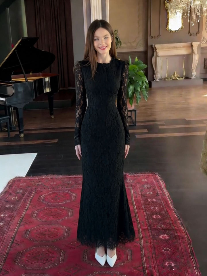 Maxi Lace Dress - Luri