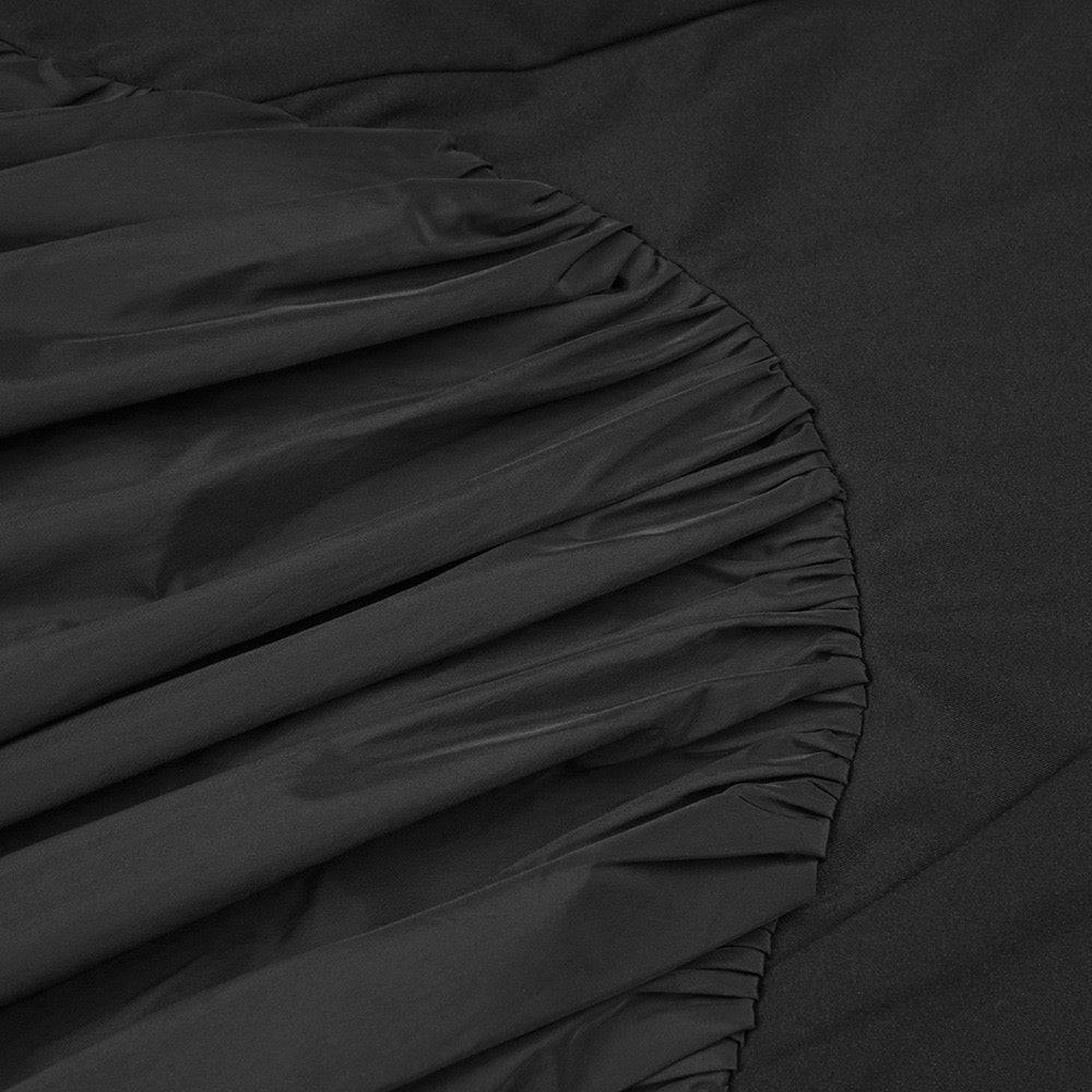 Zimra A-line maxi dress with a cutout design