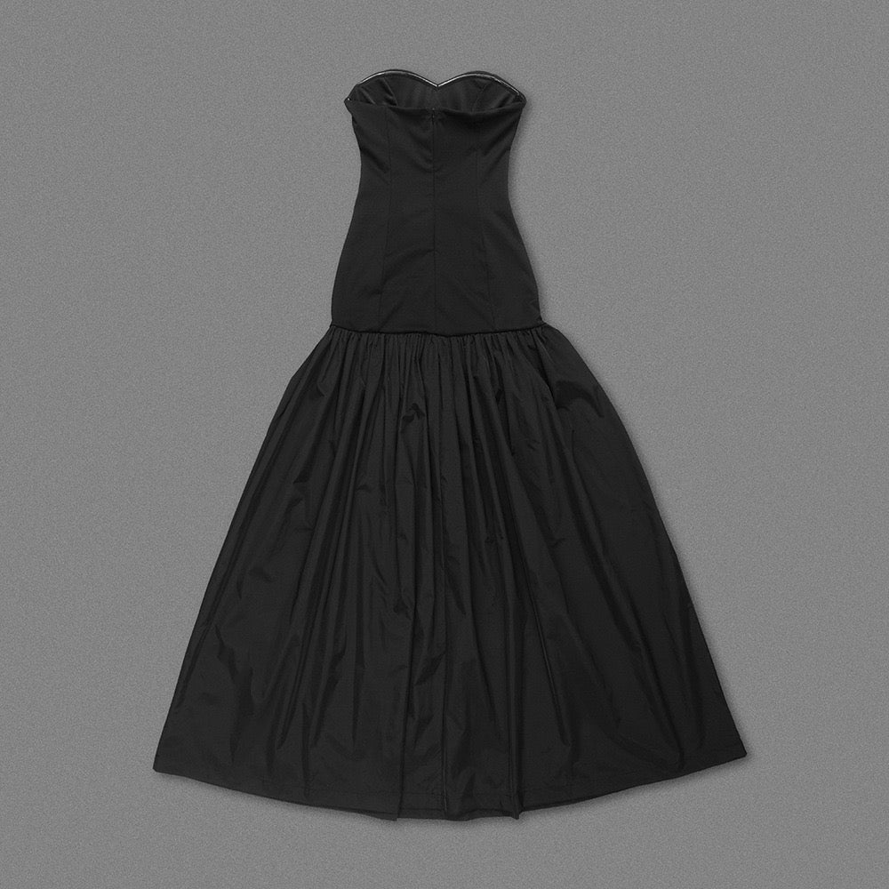 Zimra A-line maxi dress with a cutout design
