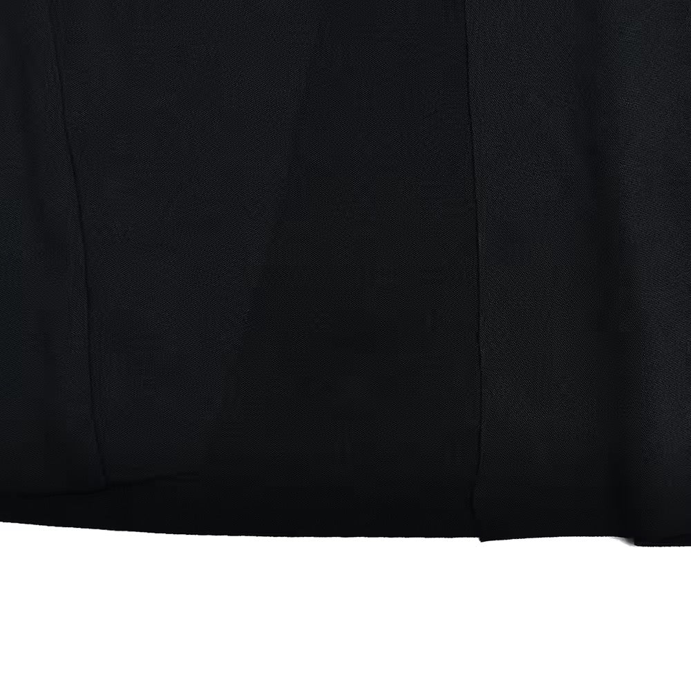 שמלת מקסי סטרפלס שסע עמוק - לוסיאנה