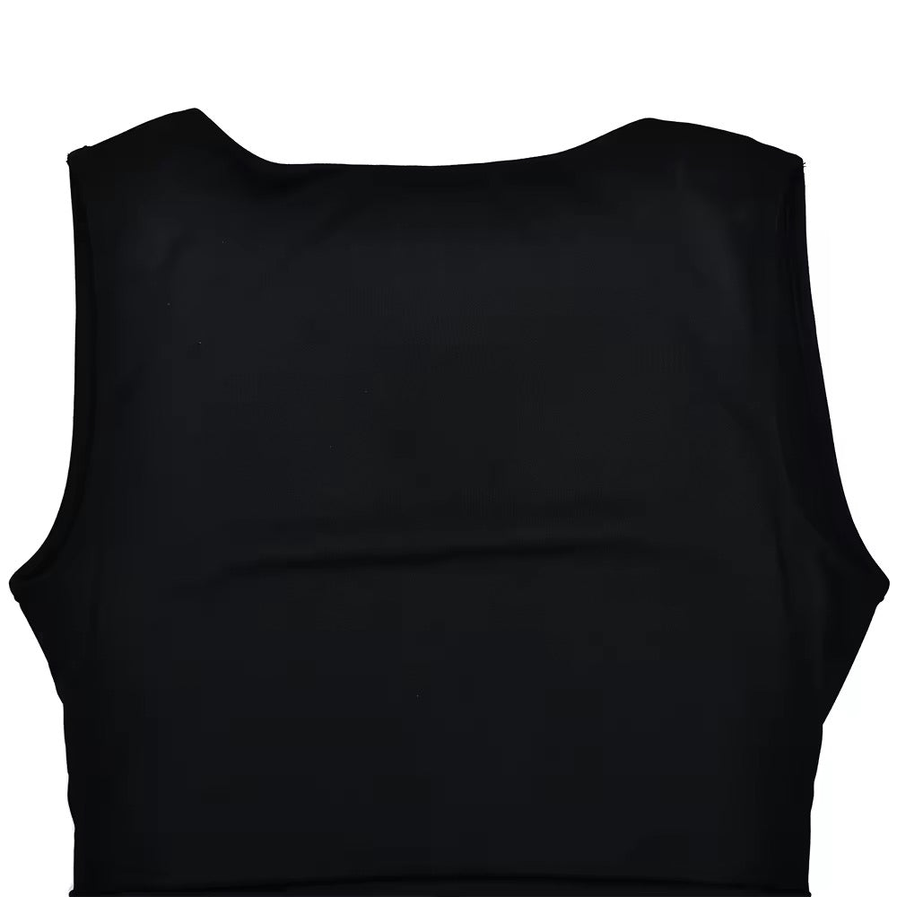 שמלת מקסי אלגנטית גב פתוח בעיטור שסע - אנה לי