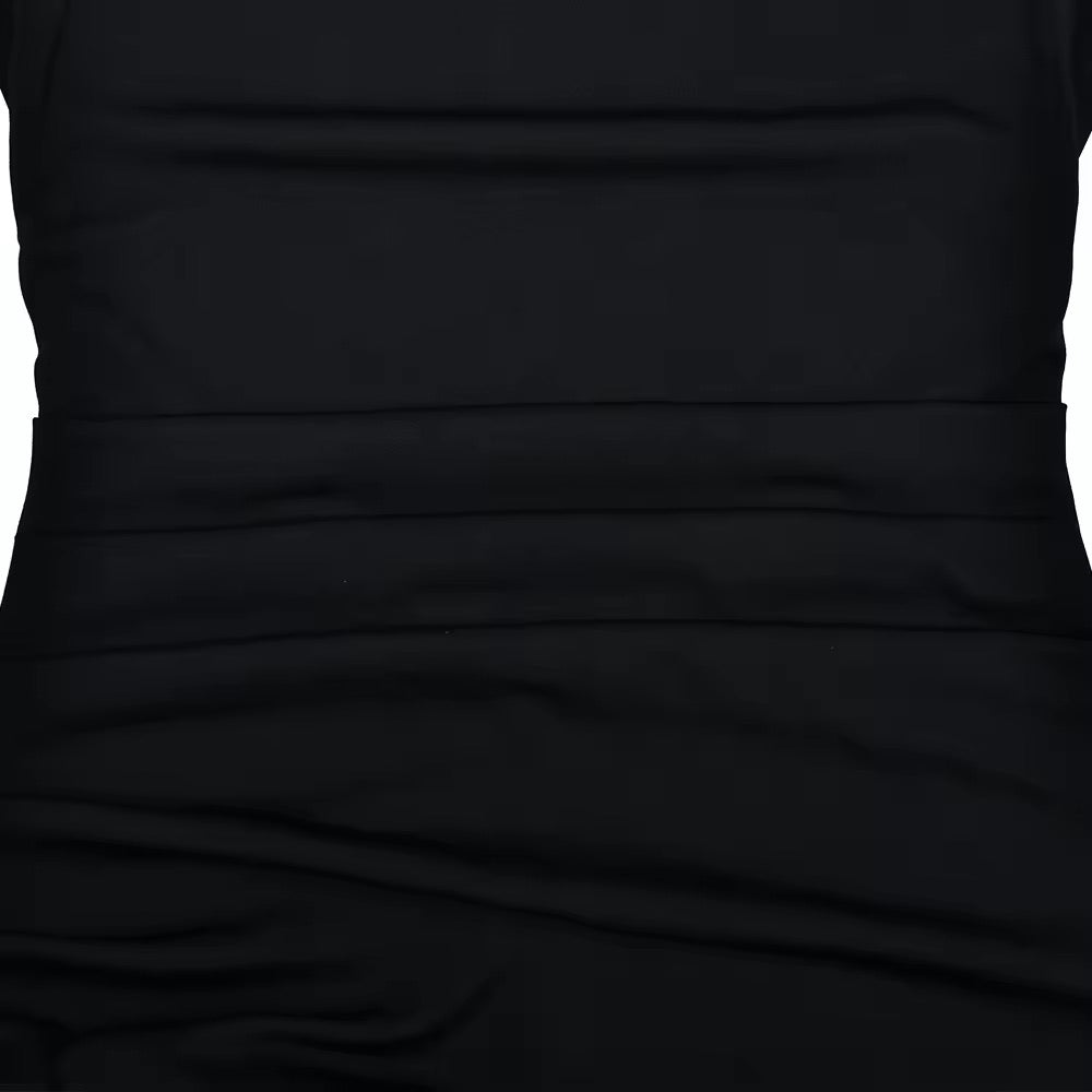 שמלת מקסי אלגנטית גב פתוח בעיטור שסע - אנה לי