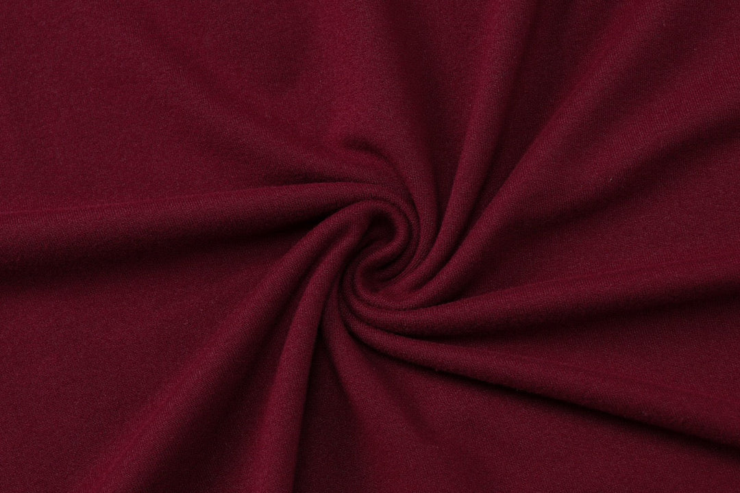 Maxi dress with ruched design and polo neck - VIOLET