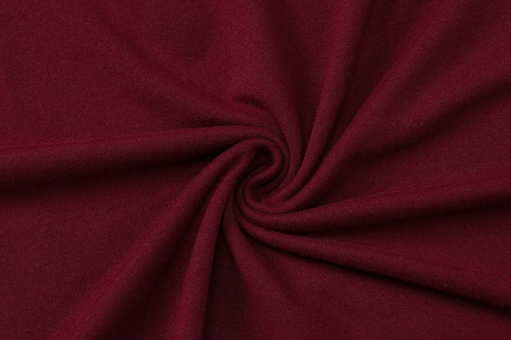 Maxi dress with ruched design and polo neck - VIOLET