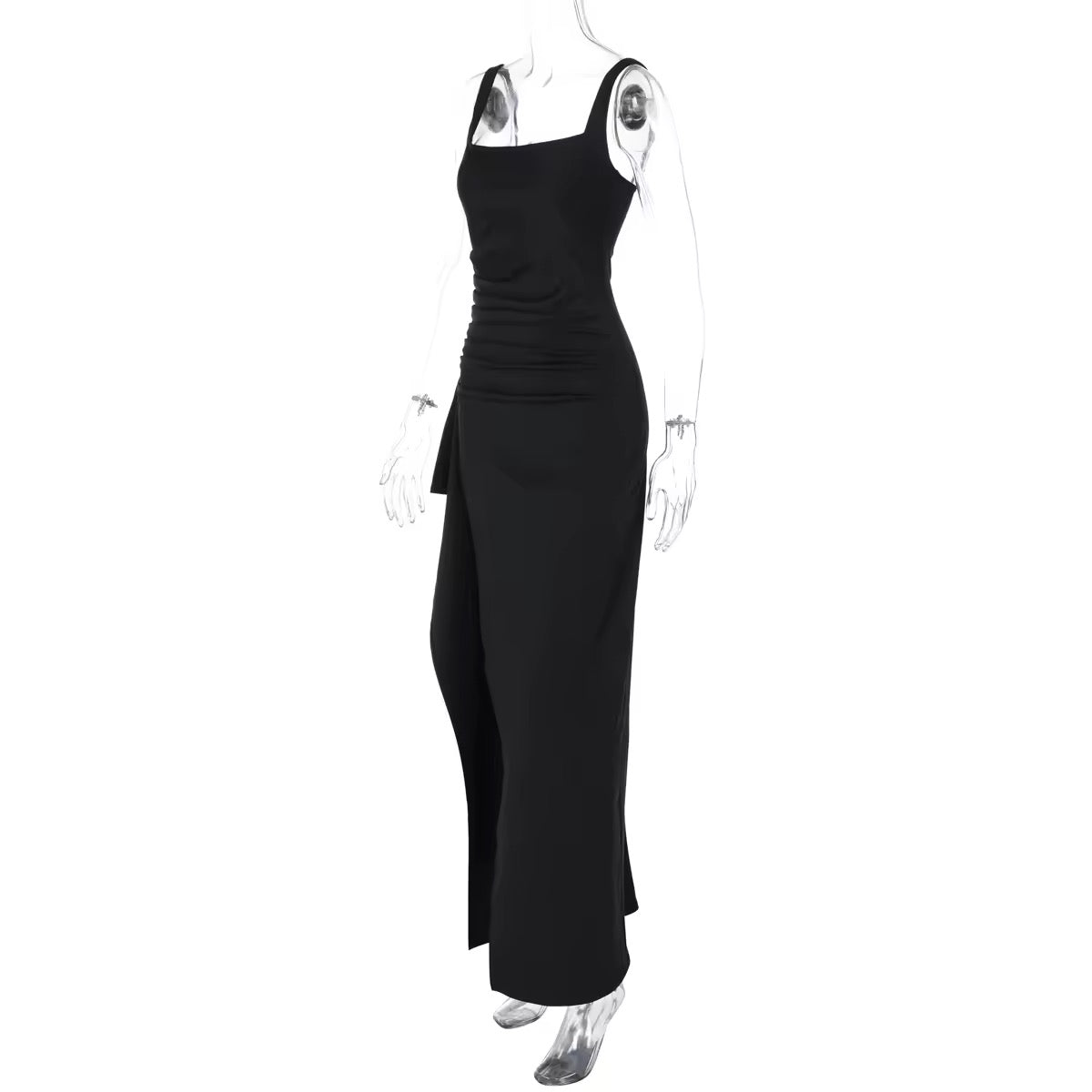 שמלת מקסי אלגנטית בעיצוב שסע - April