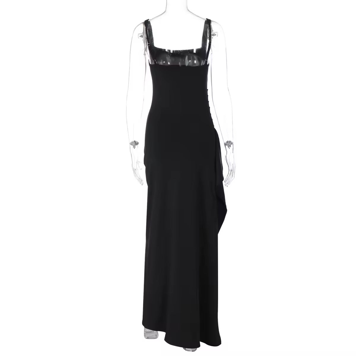 שמלת מקסי אלגנטית בעיצוב שסע - April