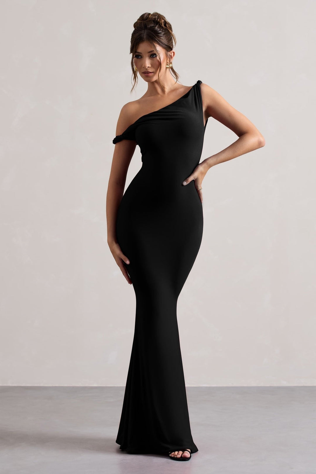 Off-the-shoulder maxi dress – MORNA
