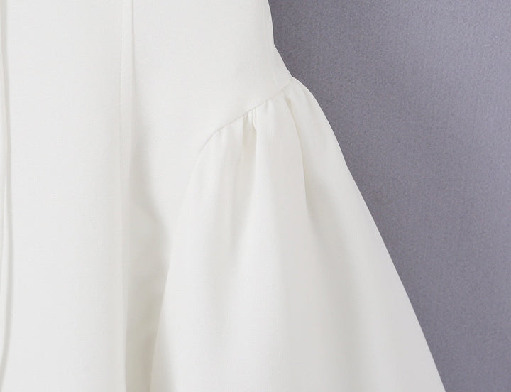 A-line mini dress in tulle – Laia