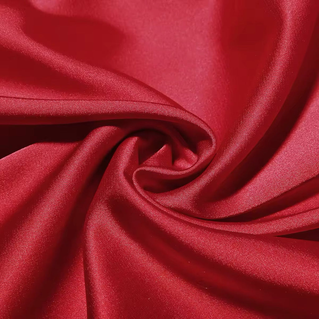 שמלת מקסי סטרפלס סאטן בשילוב מחוך צמוד - נויה