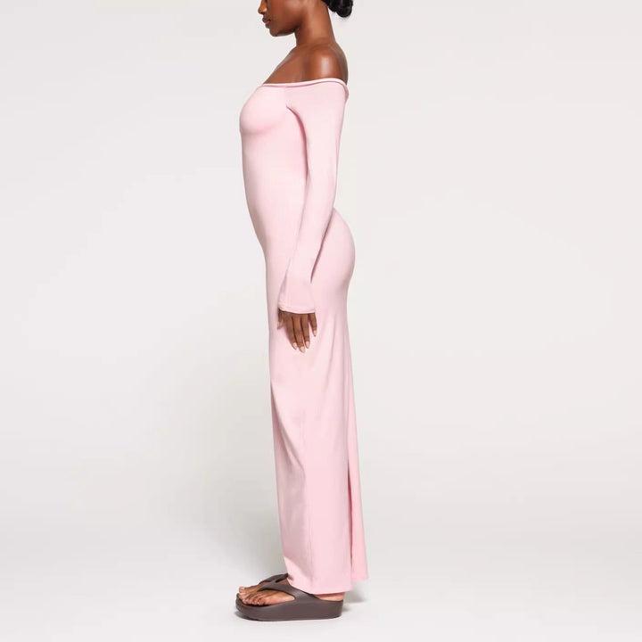 Off-shoulder maxi dress - kimmy