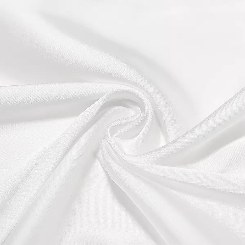 שמלת מקסי סטרפלס סאטן בשילוב מחוך צמוד - נויה