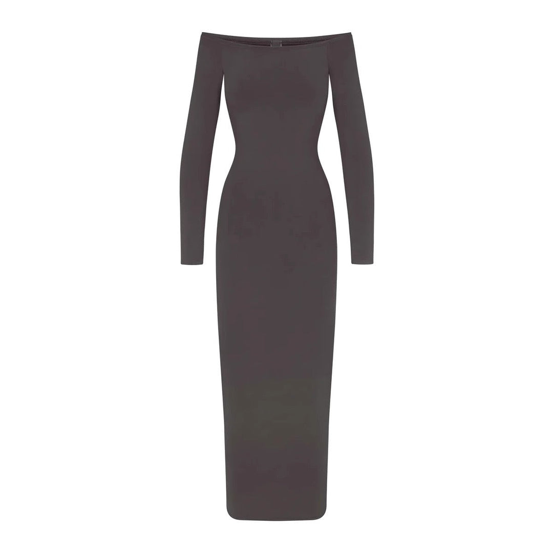 Off-shoulder maxi dress - kimmy