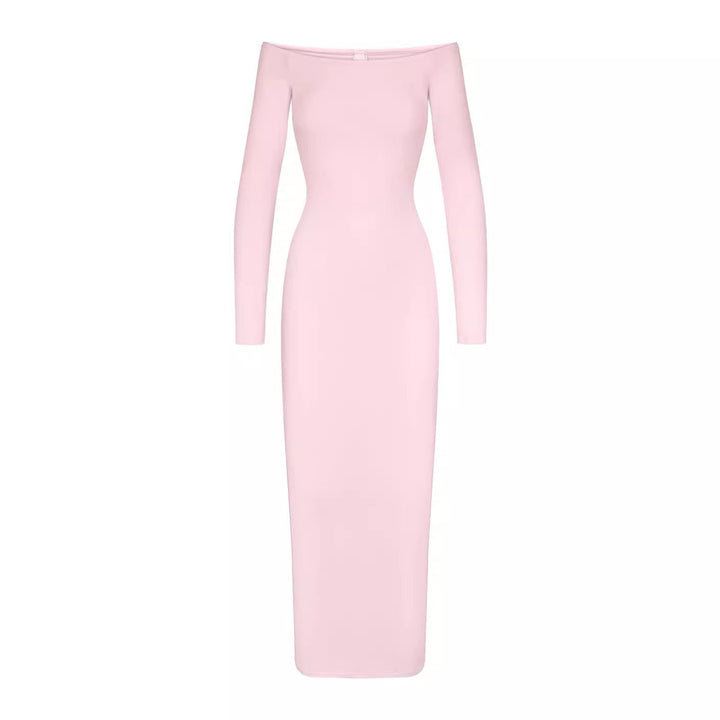 Off-shoulder maxi dress - kimmy