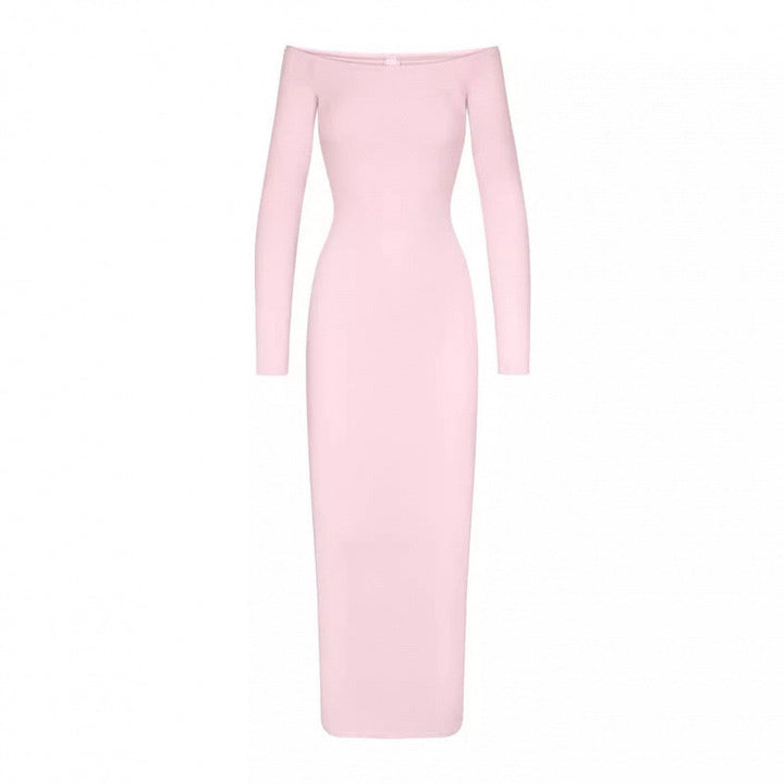 Off-shoulder maxi dress - kimmy