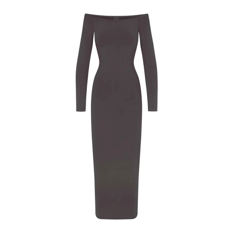 Off-shoulder maxi dress - kimmy