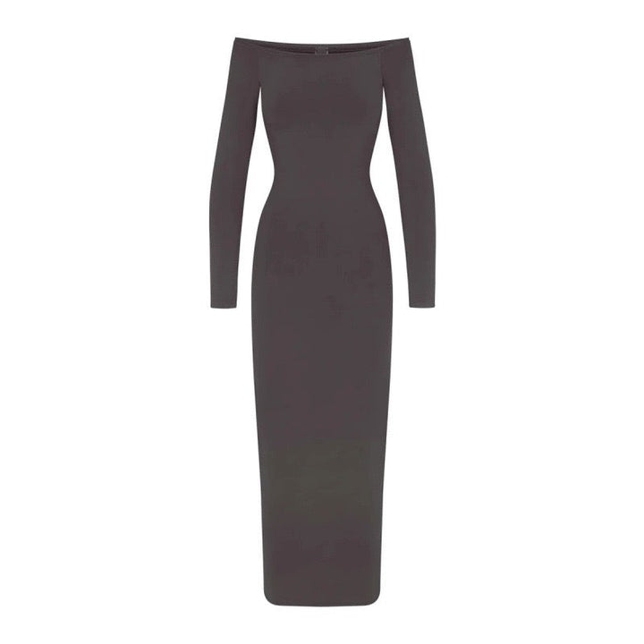 Off-shoulder maxi dress - kimmy