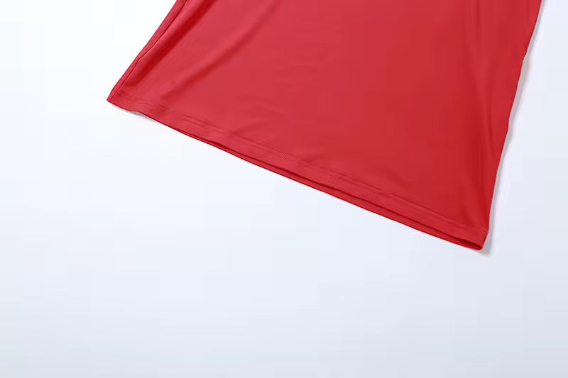 שמלת מקסי גב פתוח בעיטור פפיון סאטן - EMI