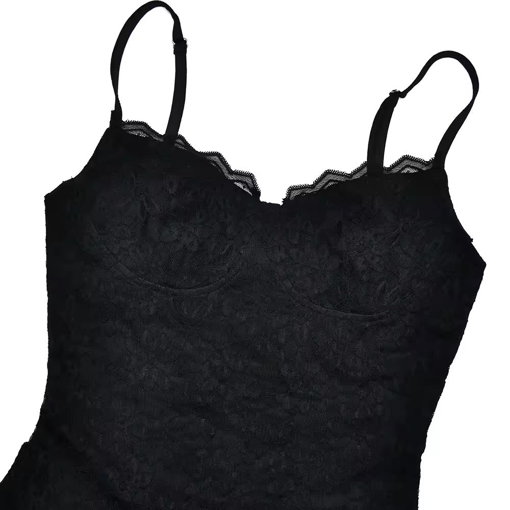 שמלת מקסי תחרה - מילאן