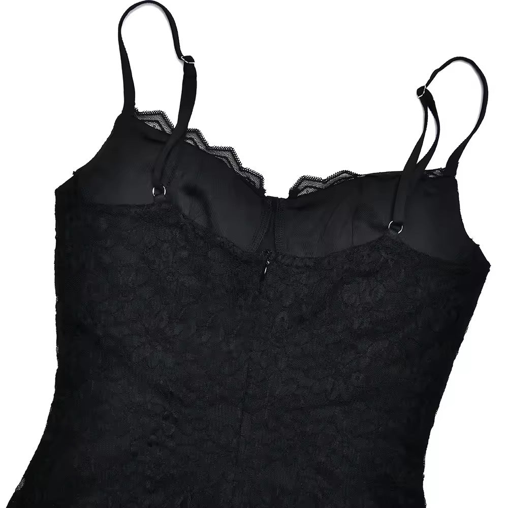 שמלת מקסי תחרה - מילאן