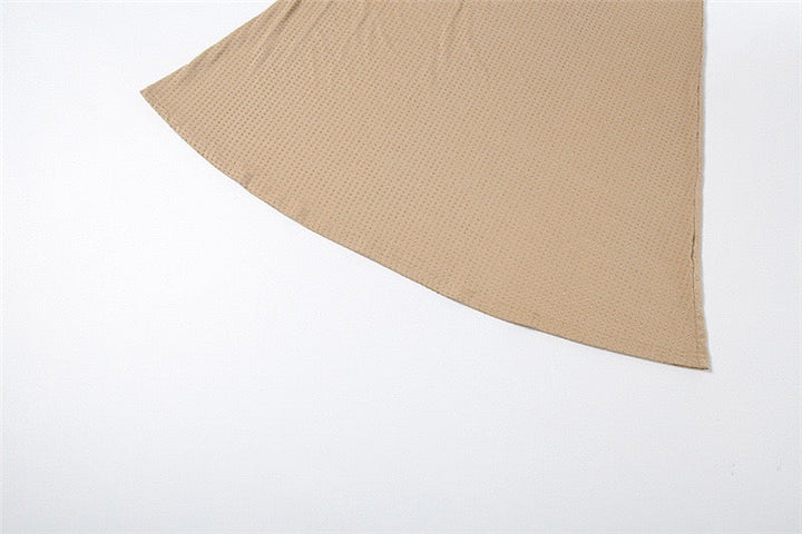 Sparkling rhinestone maxi dress with open back and tie at the nape - YANAY