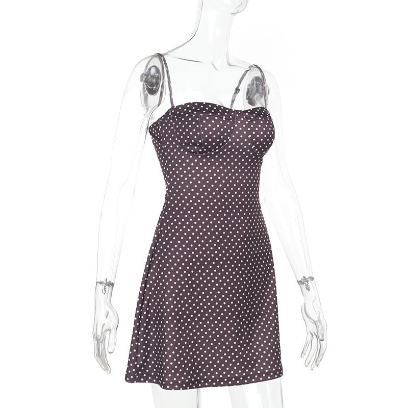 שמלת מיני נקודות  - MILIS