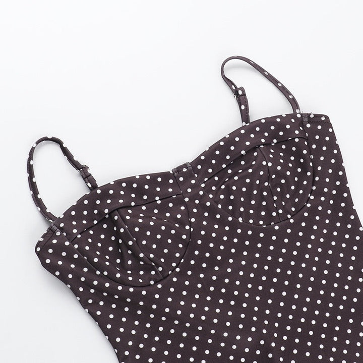 שמלת מיני נקודות  - MILIS