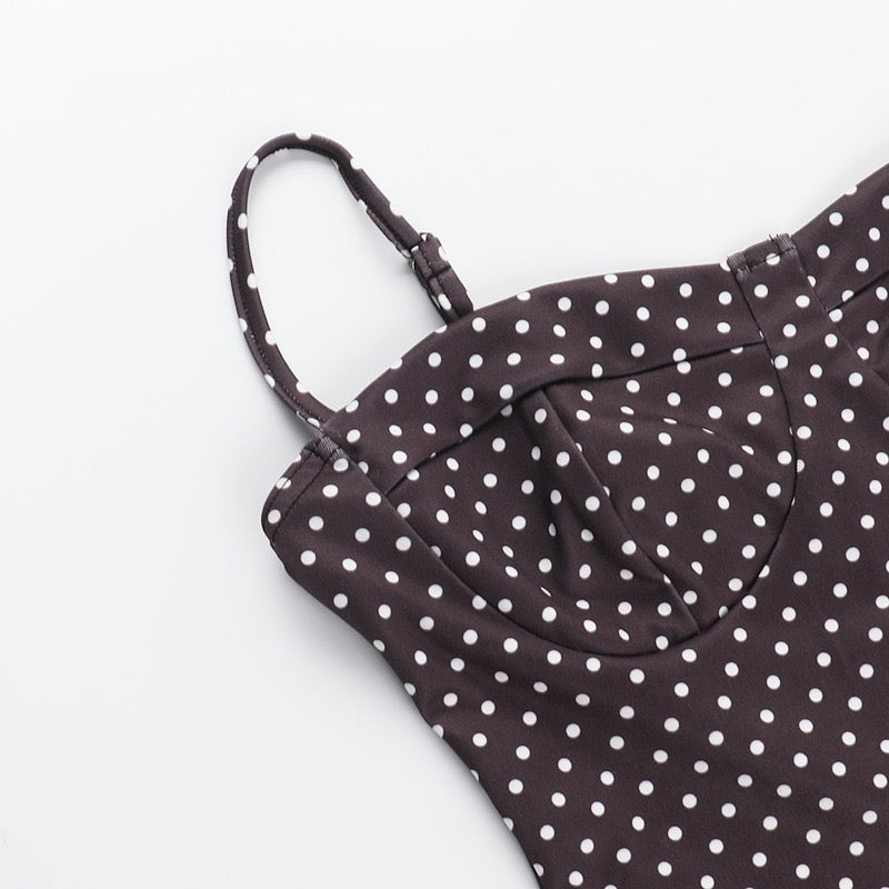 שמלת מיני נקודות  - MILIS